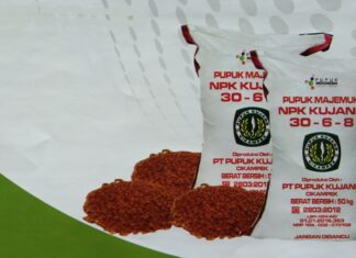 NPK Kujang 30-6-8, Pupuk Tanaman Pangan dan Sayuran Daun Pupuk majemuk.