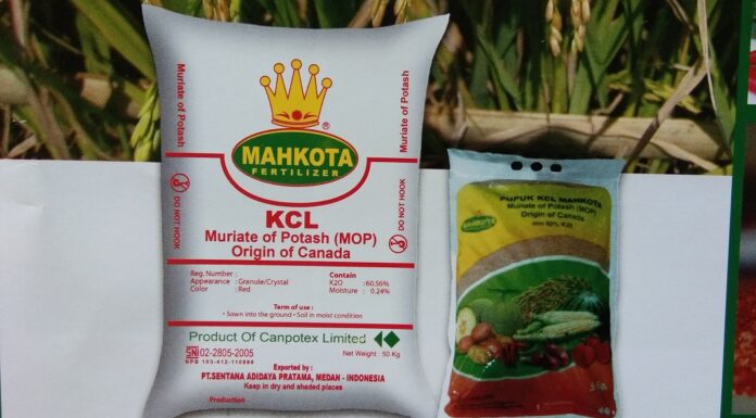 Multiguna Pupuk KCl Mahkota Asal Kanada Pupuk KCl