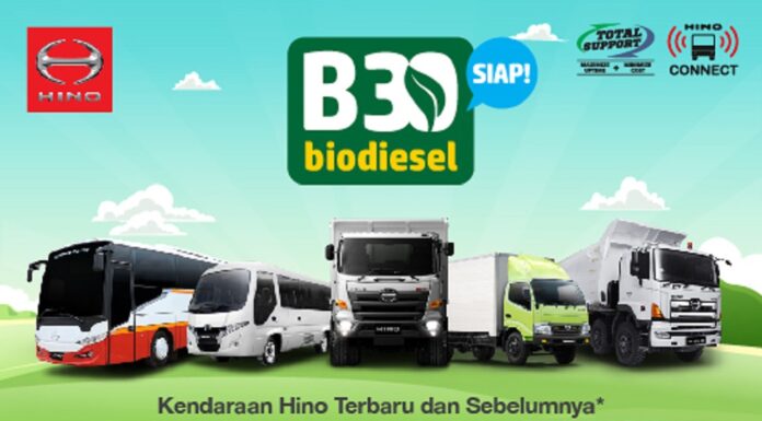 Kesiapan dan Kontribusi Hino dalam Penerapan Biodiesel B30 PT Hino Motor Sales Indonesia mendukung program biodiesel B30.