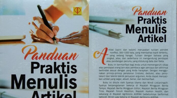 Buku Panduan Praktis Menulis Artikel Buku Panduan Praktis Menulis Artikel.