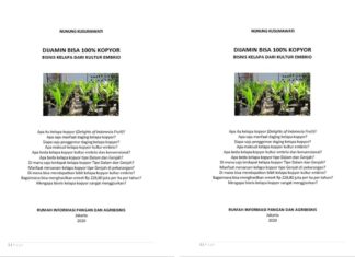 Info Praktis Kelapa Kopyor Kultur Embrio Kelapa kopyor.