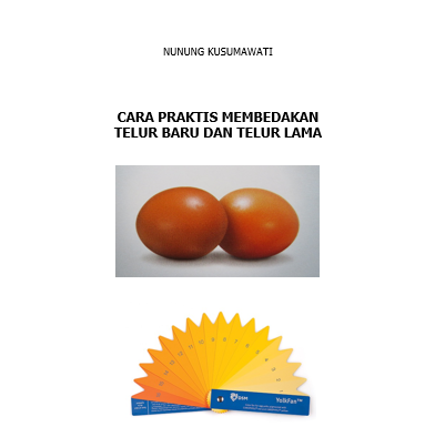 Cara Praktis Membedakan Telur Baru dan Telur Lama Telur baru dan lama