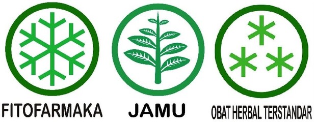 Perhatikan logo jamu, obat herbal terstandar, dan fitofarmaka sebagai panduan dalam mengonsumsi obat bahan alam Indonesia.