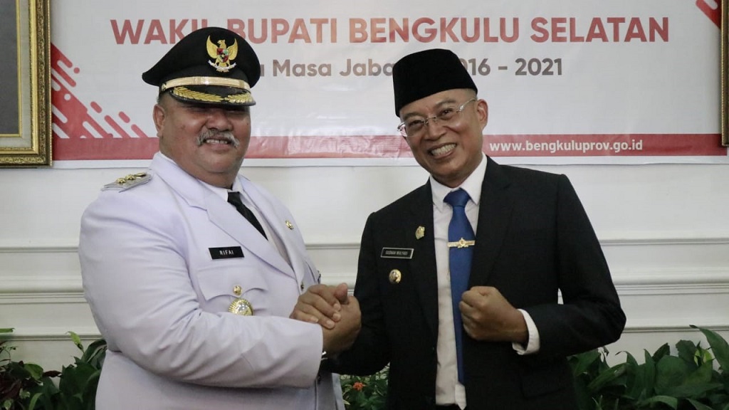 Gusnan Mulyadi dan Rifai Tajuddin bakal calon Bupati dan Wakil Bupati Bengkulu Selatan periode 2021 – 2025.