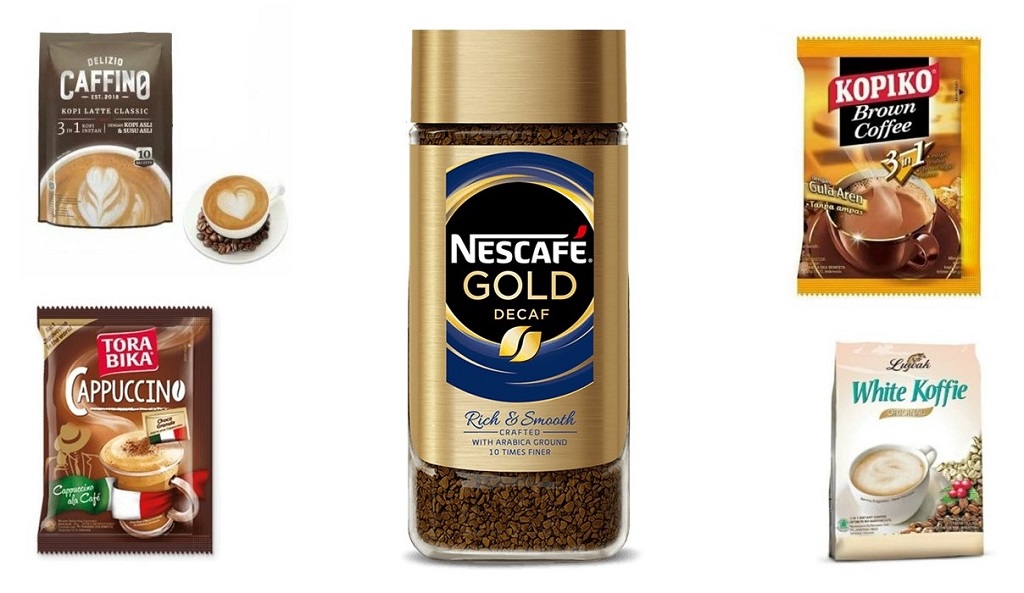 Sepuluh tahap pengolahan kopi instan rendah kafein dari biji kopi yang diturunkankan kadar kafeinnya.