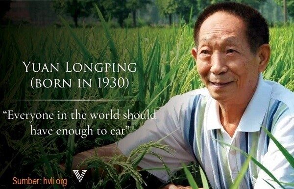 Bapak Padi Hibrida Yuan Longping Wafat pada Usia 91 Tahun Setiap orang di dunia, menurut Yuan Longping, membutuhkan makanan yang cukup.