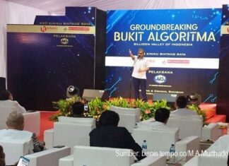 Bukit Algoritma dan Robotik zJOS-XDI Mainframe Pembangunan proyek Bukit Algoritma dilakukan tiga tahap, selama 11 tahun, sampai tahun 2032.