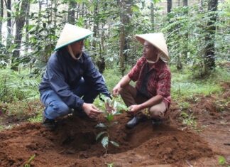 Kolaborasi Penerapan Pertanian Terpadu di KBA Suntenjaya menggerakkan pertanian terpadu di KBA Suntenjaya