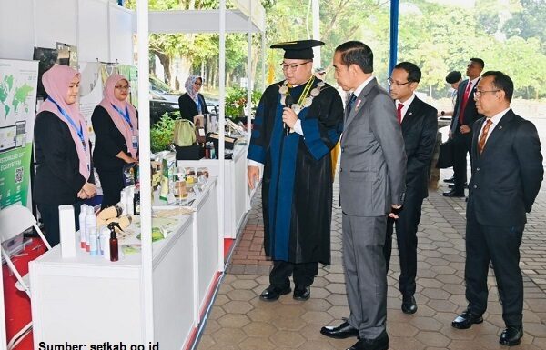 Presiden Jokowi Meminta Varietas Padi Sawah IPB 3S Dibagikan ke Petani Presiden Jokowi dan varietas padi sawah IPB 3S