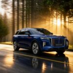 Melalui Kehadiran E-HS9, Hongqi Memulai Perjalanan di Indonesia Hongqi E-HS9 diperkenalkan di Indonesia