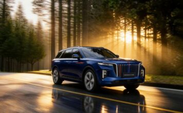 Melalui Kehadiran E-HS9, Hongqi Memulai Perjalanan di Indonesia Hongqi E-HS9 diperkenalkan di Indonesia